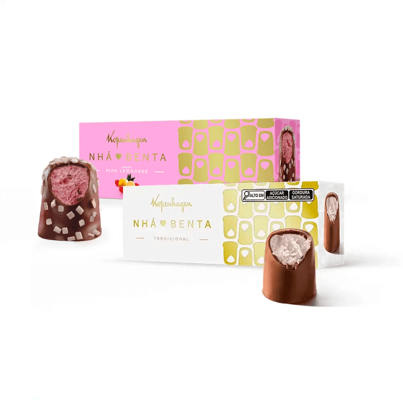 Combo Nha Benta Tradicional e Pink Lemonade - 2 Caixas 90g-2