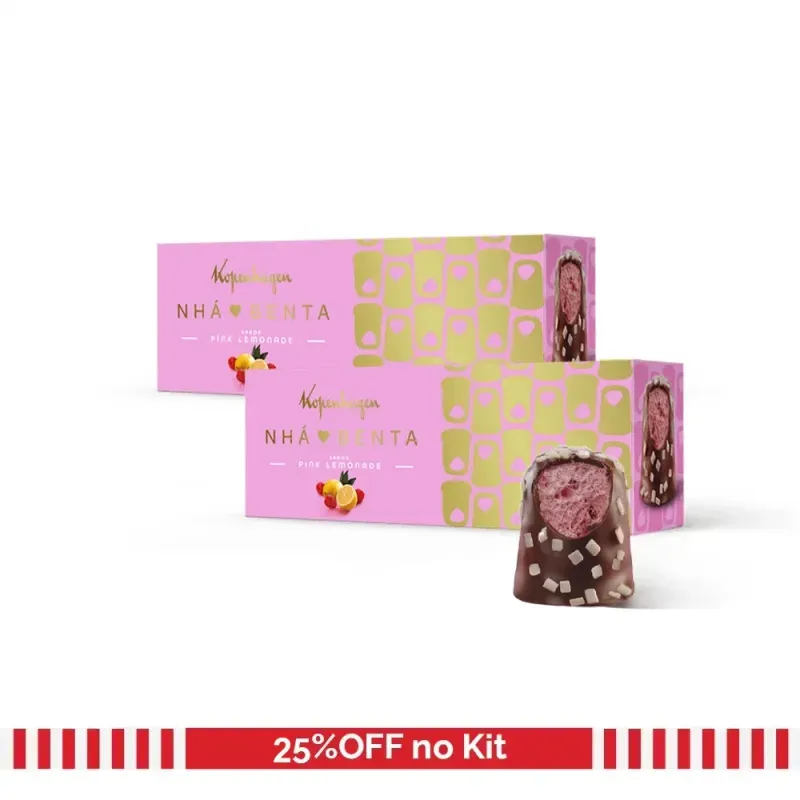 Combo Nha Benta Pink Lemonade 2 - Caixas 90g cada