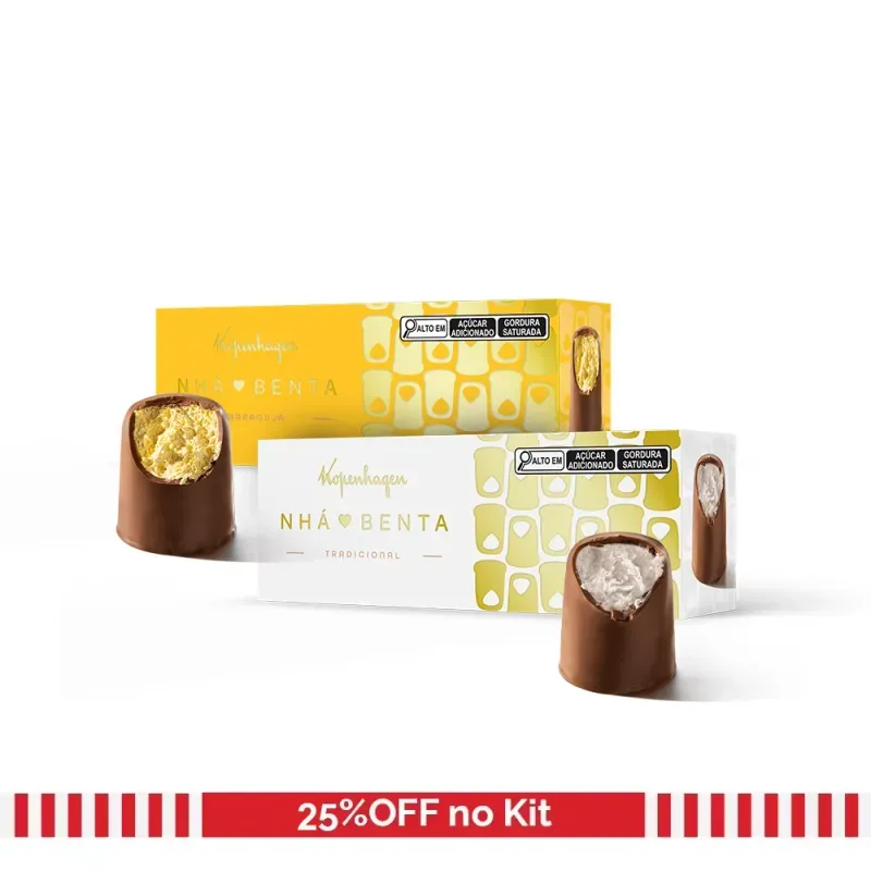 Combo Nha Benta Tradicional e Maracuja 90g