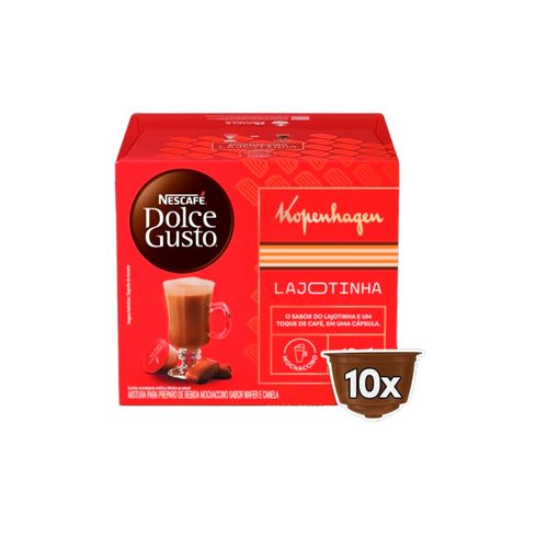 Combo Cápsulas Dolce Gusto Nestlé® + Pouch Nano Lajotinha 120g