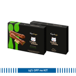 Combo Lingua de Gato Tradicional e Pistache - 2 Unidades 85g cada
