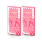 Combo-Tablete-Chocolate-Branco-com-Morango---Moranguinho---2-unidades-90g-cada