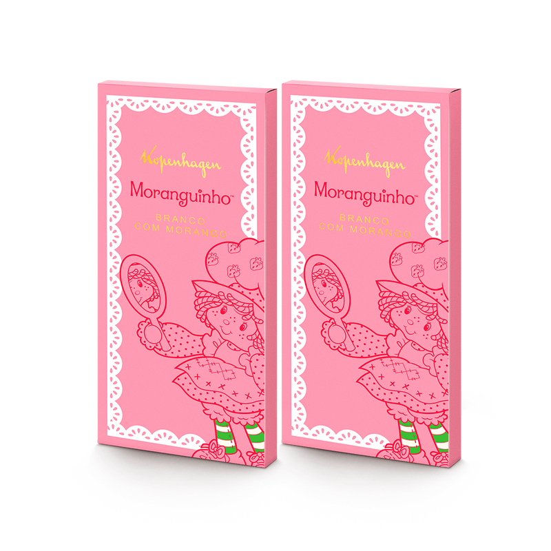 Combo-Tablete-Chocolate-Branco-com-Morango---Moranguinho---2-unidades-90g-cada