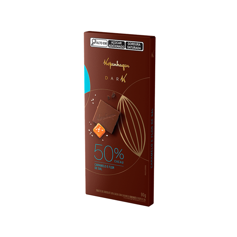 Tablete 50- Amargo Caramelo e Flor de Sal 90G