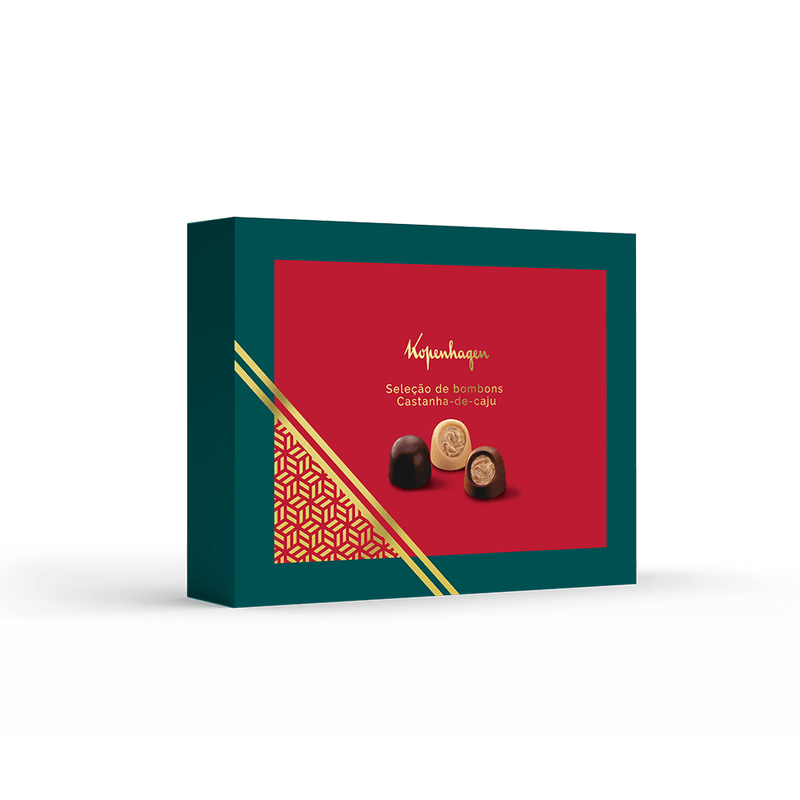 Caixa Selecao de Bombons Castanha-de-Caju 225G