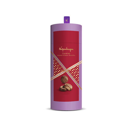 LATA COOKIES CANELA E BAUNILHA 220G - Kopenhagen